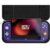 Nitro Deck - Handheld Pro Controller for Nintendo Switch and Switch OLED w/ Protective Carry Case - Ergonomic Grip, No Stick Drift, Back Buttons (Retro Purple - Nostalgia Collection)