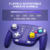 NYXI Wizard Switch Gamecube Controller for Nintendo Switch/Switch OLED, Wireless Gamecube Controller with Hall Effect Joystick, Programmable, Mechanical Trigger, 6-Axis Gyro, Turbo & Vibration (Purple) - tienda online