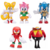 SONIC The Hedgehog 2.5-Inch Action Figure Collectible Toy - MULTIPACK 5 FIGURAS - comprar online