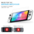 Premium Tempered Glass Screen Protector Saver Nintendo Switch OLED - Vidrio Templado para Switch OLED - hadriatica