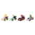 Hot Wheels 1:64 Mario Kart Vehicle 4-Pack - Princess Peach (Standard Kart), Rosalina (Standard Kart), Mario (Wild Wing), Luigi (P-Wing) en internet