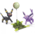 MEGA Pokémon Action Figure Building Toys, Umbreon & Espeon With 122 Pieces