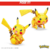 MEGA Pokémon Action Figure Building Toys, Pikachu With 205 Pieces, 4 Inches Tall, Poseable Character (10cm altura!) - tienda online