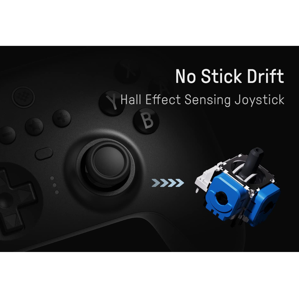 Mando Bluetooth 8bitdo Pro 2 con Joystick para Nintendo Switch, PC, macOS,  Android, Steam Deck y