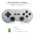 8BITDO SN30 PRO BLUETOOTH GAMEPAD (GRAY EDITION) WITH JOYSTICKS RUMBLE VIBRATION GAMEPAD FOR WINDOWS, MAC OS, ANDROID, STEAM, SWITCH, ETC en internet