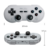 8BITDO SN30 PRO BLUETOOTH GAMEPAD (GRAY EDITION) WITH JOYSTICKS RUMBLE VIBRATION GAMEPAD FOR WINDOWS, MAC OS, ANDROID, STEAM, SWITCH, ETC - comprar online