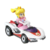 Hot Wheels 1:64 Mario Kart Vehicle 4-Pack - Yoshi (Mach-8), Princess Peach (Sports Coupe), Mario (Sneeker), Orange Shy Guy (Standard Kraft) en internet