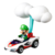 Hot Wheels Mario Kart Glider Luigi Diecast Car [P-Wing + Cloud Glider] - comprar online