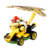 Hot Wheels Mario Kart Glider Bowser Diecast Car [Standard Kart + Bowser Kite] - comprar online