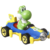 Hot Wheels 1:64 Mario Kart Vehicle 4-Pack - Yoshi (Mach-8), Princess Peach (Sports Coupe), Mario (Sneeker), Orange Shy Guy (Standard Kraft) - comprar online