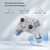 Imagen de GULIKIT KK3 MAX CONTROLLER - COLOR GREY (Gris) - KINGKONG 3 MAX CONTROLLER WITH 4 BACK BUTTONS, HALL JOYSTICKS AND TRIGGERS, WIRELESS FOR SWITCH OLED/PC/ANDROID/MACOS/IOS/STEAM DECK, 1000HZ POLLING RATE FOR WINS