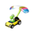 Hot Wheels Super Mario Character Car 3-Packs with Yoshi, Mario & Waluigi - hadriatica