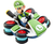 World of Nintendo Super Mario Kart 8 Luigi Anti-Gravity Mini RC Racer 2.4Ghz - hadriatica