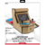 PixelQuest Arcade Kit - Constructible Arcade Kit with Customizable Pixel Art Sticker Kit and Arcade Stick Toppers for Nintendo Switch
