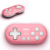 8Bitdo Zero 2 Bluetooth Gamepad Keychain Sized Mini Controller for Switch, Windows, Android, macOS & Raspberry Pi(Pink Edition) - Nintendo Switch - comprar online