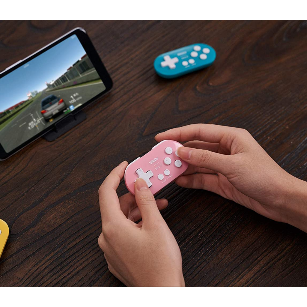 8bitdo Mini mando Bluetooth azul para Nintendo Switch y Raspberry Pi -  Nintendo