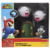 World of Nintendo SUPER MARIO Boo 2 Pack with Dry Bones Action Figure Set