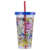 Super Mario Plastic Cup and Straw Set - Vaso con sorbete Oficial Nintendo - comprar online