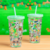 Animal Crossing Plastic Cup with Straw - Officially Licensed Merchandise - Vaso con sorbete Oficial Nintendo en internet
