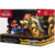 Nintendo Super Mario, Bowser, BOB-OMB , Figure (3 Pack), Bowser Vs Mario Diorama Set, Bowser Lava Battle Set - Incluye 3 figuras! - hadriatica