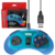 Sega Genesis - Control USB para Sega Genesis Mini, PC, Mac, Steam, RetroPie, Raspberry Pi (8 botones) CLEAR BLUE