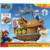 Super Mario Deluxe Bowser's Air Ship Playset with Mario Action Figure - Authentic In-Game Sounds & Spinning Propellers