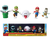World of Nintendo BOO Multipack 2.5inch (Incluye a Mario, Luigi, Piranha Plant, Dry Bones y Boo) - hadriatica