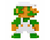 World of Nintendo - 2.5 inch - Luigi 8 BIT