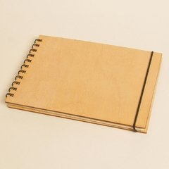 Cuaderno tapa de madera A5 - (148x210mm)