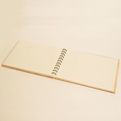Cuaderno tapa de madera A5 - (148x210mm) - comprar online