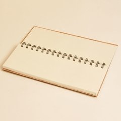 Cuaderno tapa de madera 210x74mm - comprar online