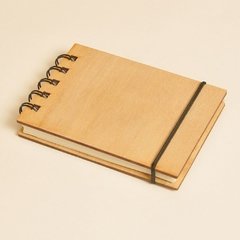 Cuaderno tapa de madera A7 - (74x105mm)