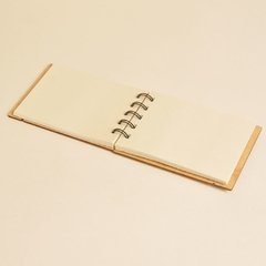 Cuaderno tapa de madera A7 - (74x105mm) - comprar online