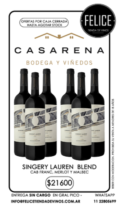 Sinergy Lauren Vineyard Blend CASARENA