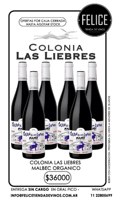 COLONIA LAS LIEBRES MALBEC ORGANICO