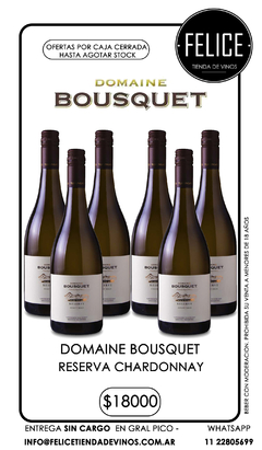 DOMAINE BOUSQUET RESERVA CHARDONNY