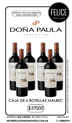 Doña paula Estate Malbec ( PREMIADO)