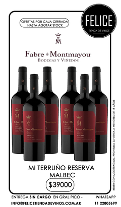 FABRE MONTMAYOU MI TERRUÑO RESERVA MALBEC