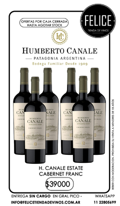 HUMBERTO CANALE ESTATE MALBEC - comprar online