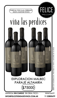 LAS PERDICES EXPLORACION MALBEC PARAJE ALTAMIRA