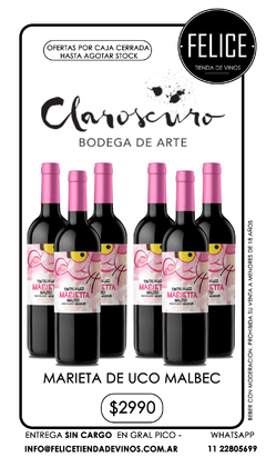 MARIETA MALBEC CLAROSCURO