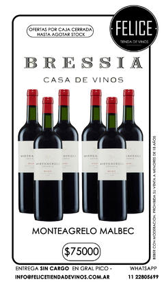 MONTEAGRELO BRESSIA Y MALBEC