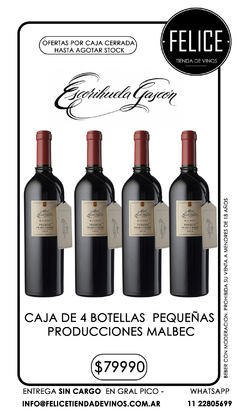 Pequeñas Producciones Malbec Bodega Escorihuela