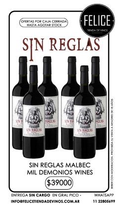 SIN REGLAS MIL DEMONIOS WINES SOTTANO