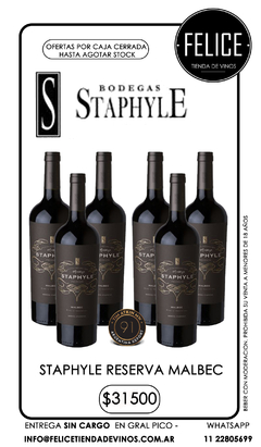 STAPHYLE RESERVA MALBEC