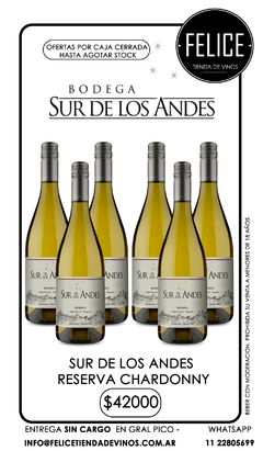 SUR DE LOS ANDES RESERVA CHARDONNY