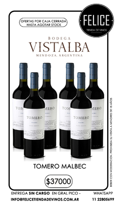 Tomero malbec Vistalba