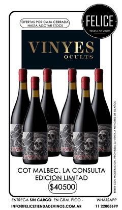 VINYES OCULT COT MALBEC