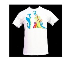 Playera Vomito Colores Ebrio Acido Arcoiris Moda Ropa Negro