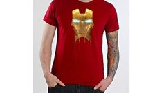 Playera Camiseta Mascara De Iron Man Avengers Derretida - comprar en línea